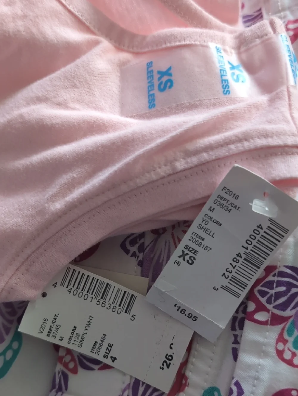 The Children's Place Pink Sequin Tank with White Butterfly Leggings - XS/4 - Picture 8 of 8